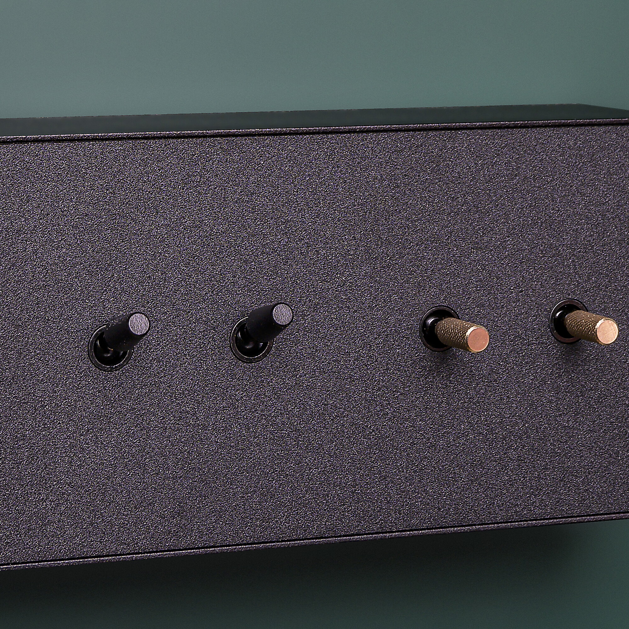 Surface Box Textured Black