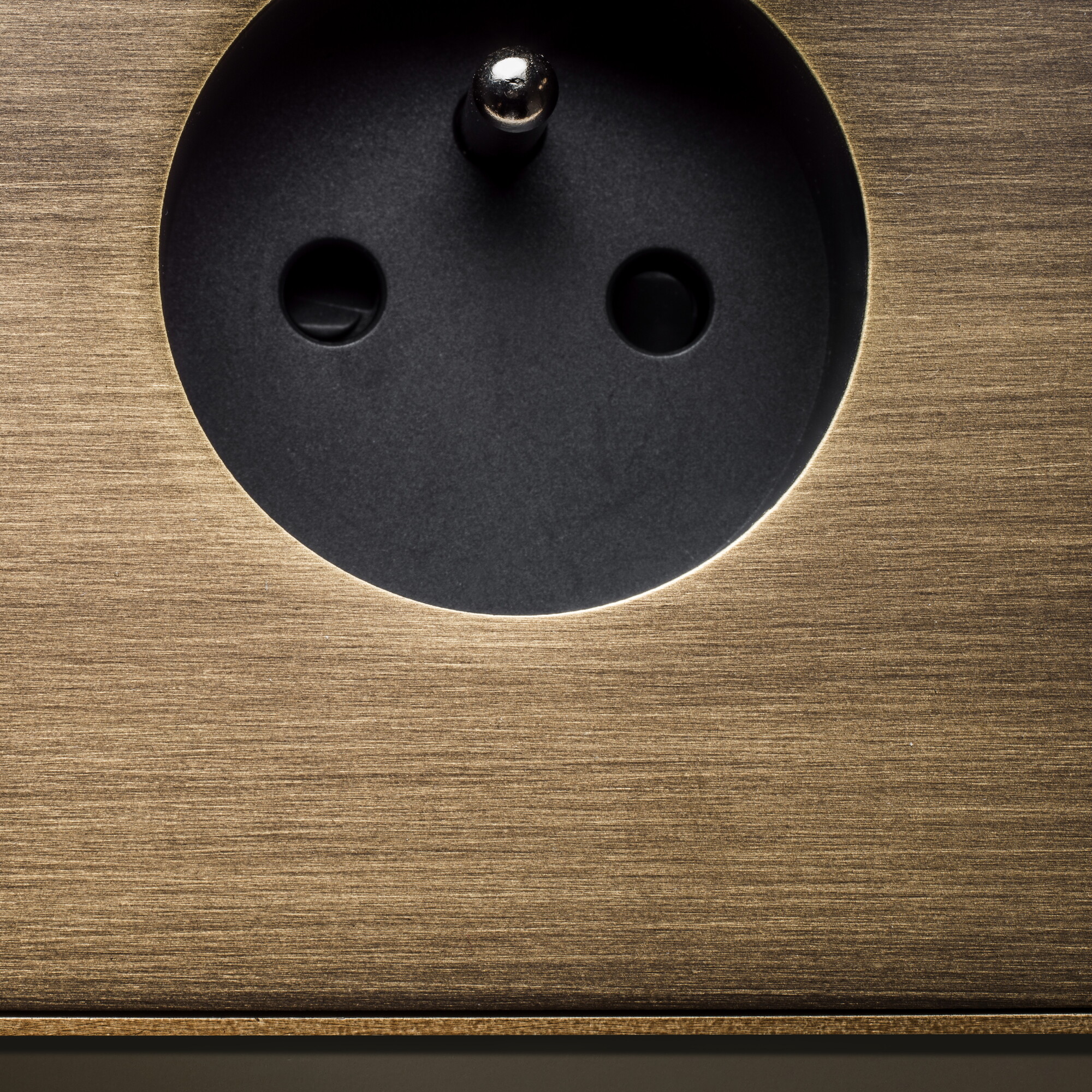 Void Square Bronze Antique