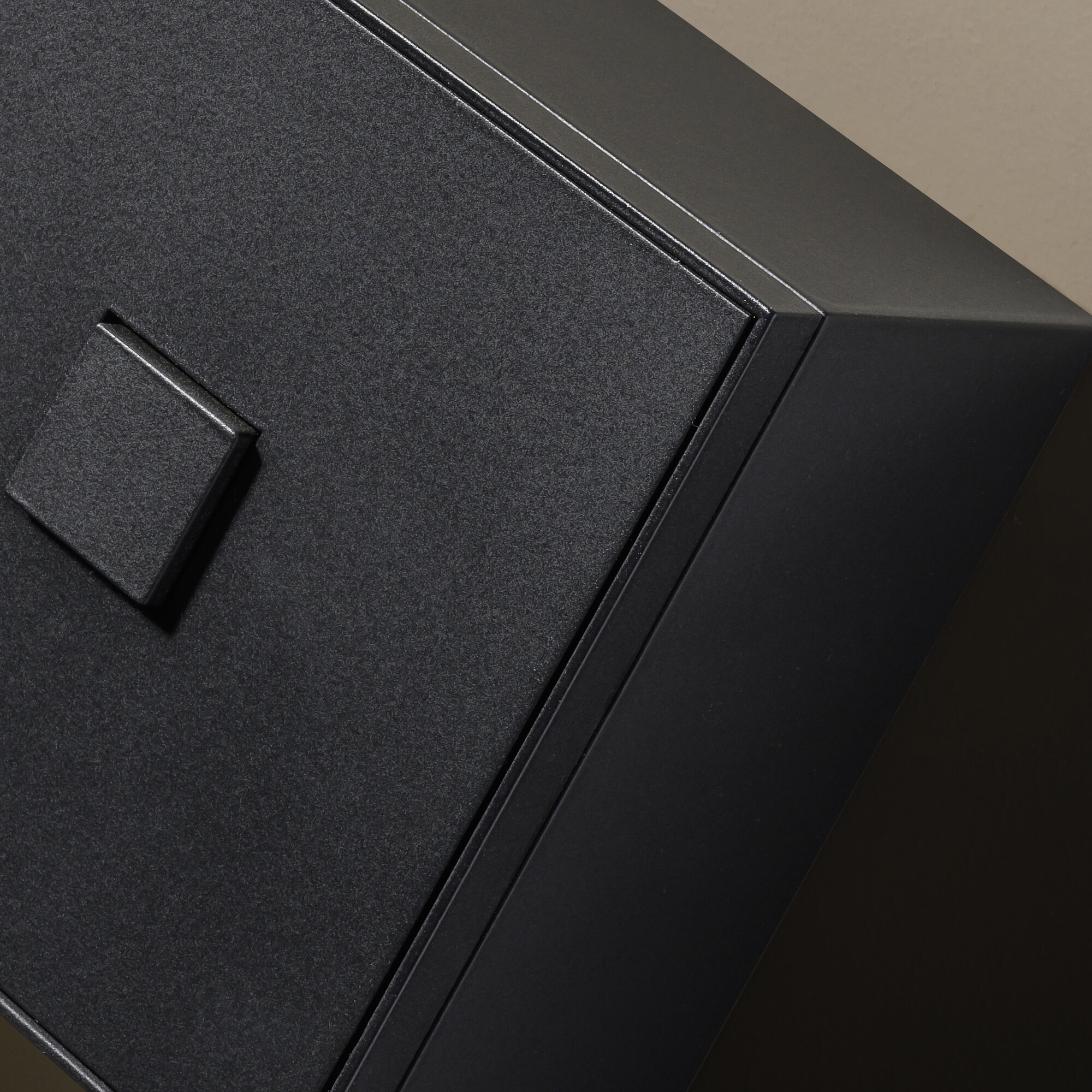 Surface Box Textured Black