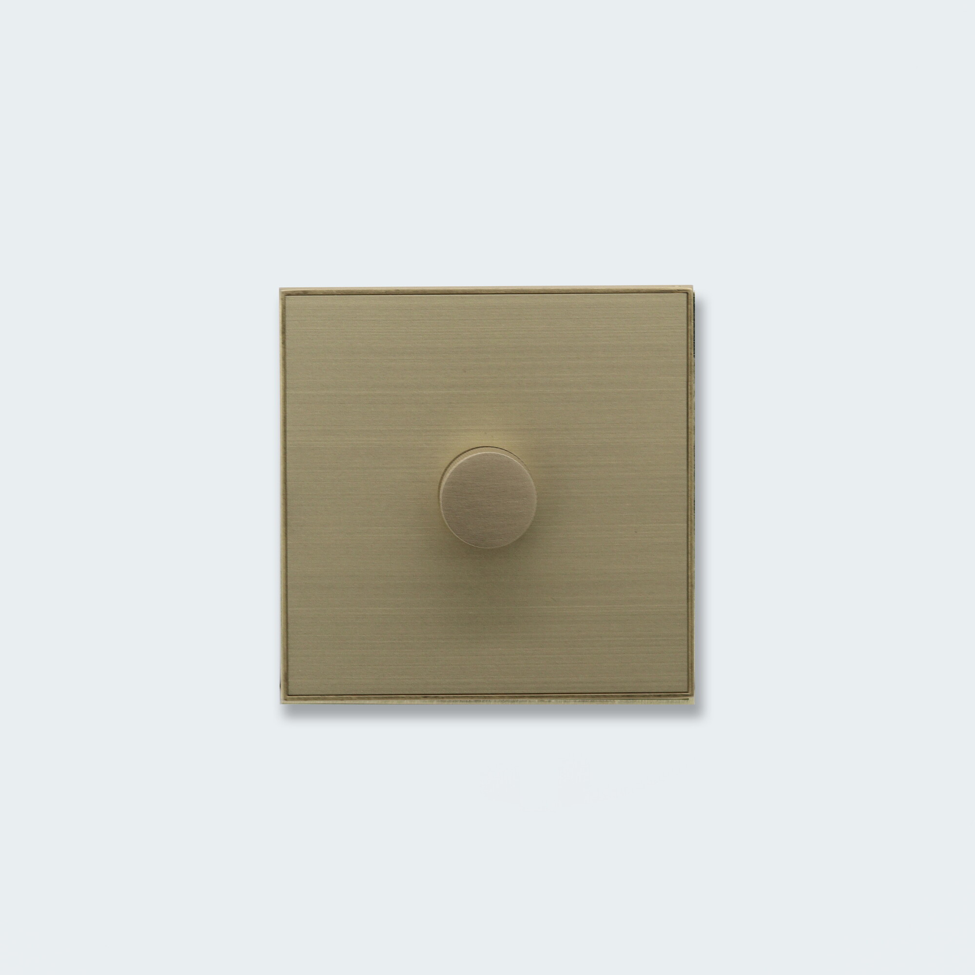 Dimmer Mini Knurl Brushed Brass
